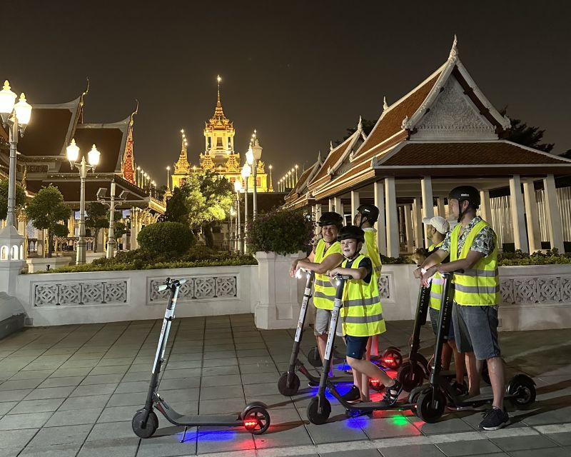 Bangkok By Night by Electric Scooter &/or Bike - Wat Suthat and the Giant Swing