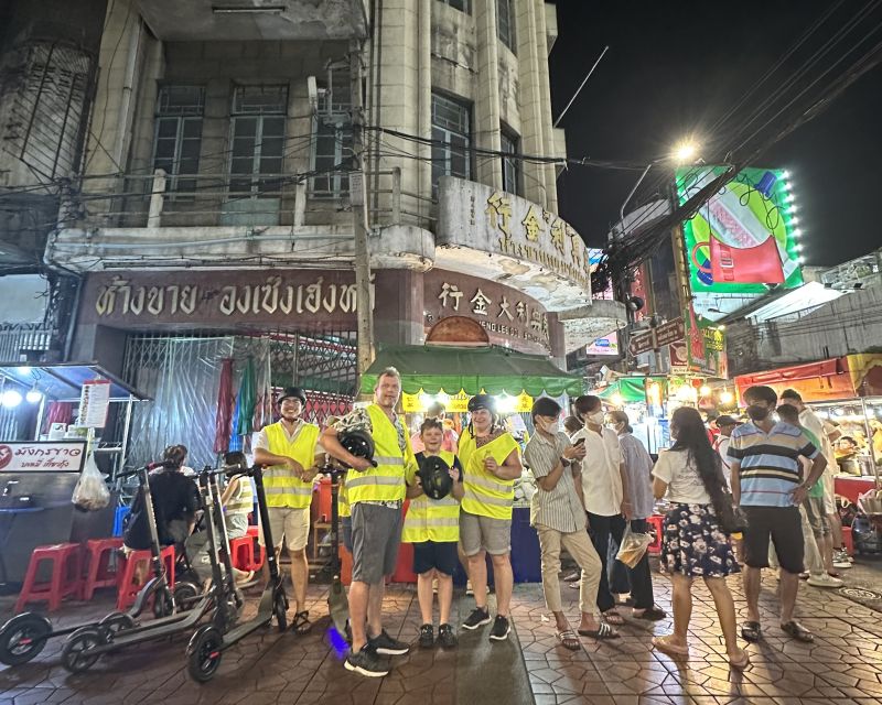 Bangkok By Night by Electric Scooter &/or Bike - Starting near Khao San Road