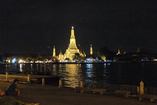 Bangkok Hidden Paths Night Biking Tour with Street-food Meal - Chinatown through narrow lanes after sunset