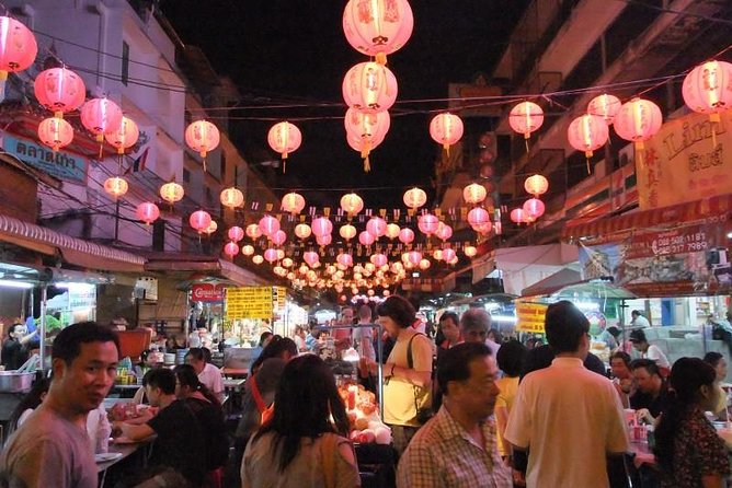 Bangkok Hidden Paths Night Biking Tour with Street-food Meal - Temples, the Grand Palace area, and Bangkok’s older center