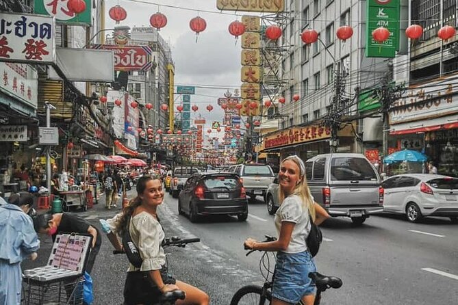 Bangkok Night Bike Tour -Hotel-pickup & Dinner - Kudi Chin and Bangkok’s Portuguese connection