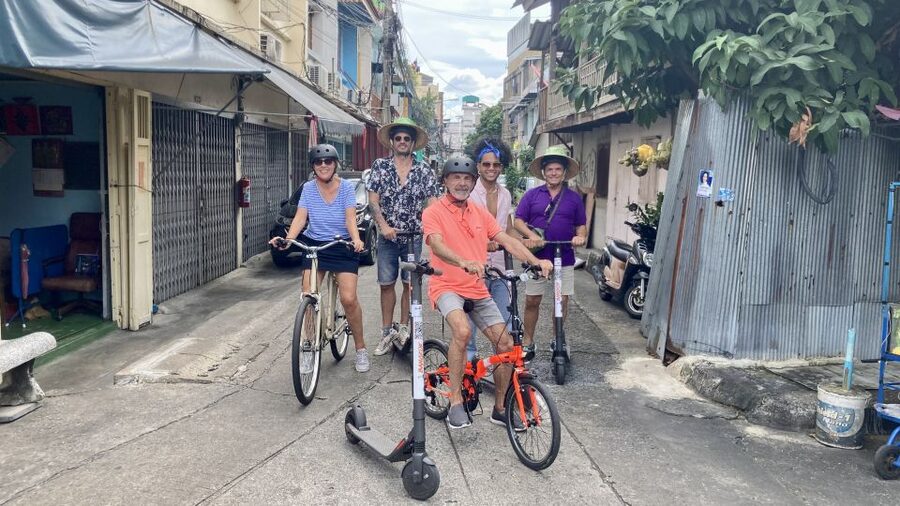 Bangkok : Old City Guided E-Scooter &/or Bike Tour - What $32 gets you