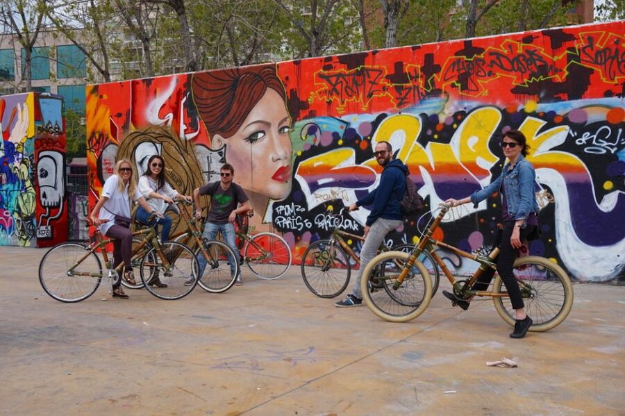 Barcelona: 3.5-Hour Street Art Tour by Bamboo Bike - Starting at Paral·lel with a bamboo bike