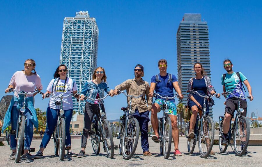 Barcelona: 4-Hour Off-the-Beaten-Track Small Group Bike Tour - Meeting the guide at the Olympic Port