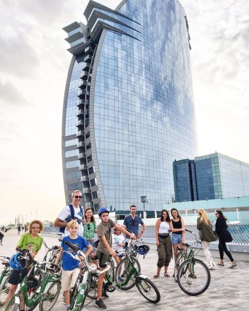 Barcelona: Bike Tour for Families - Meeting in Plaça George Orwell