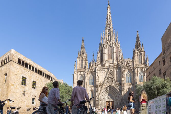 Barcelona Bike Tour: Your First Time Highlights with Locals - Gothic Barcelona and the Cathedral