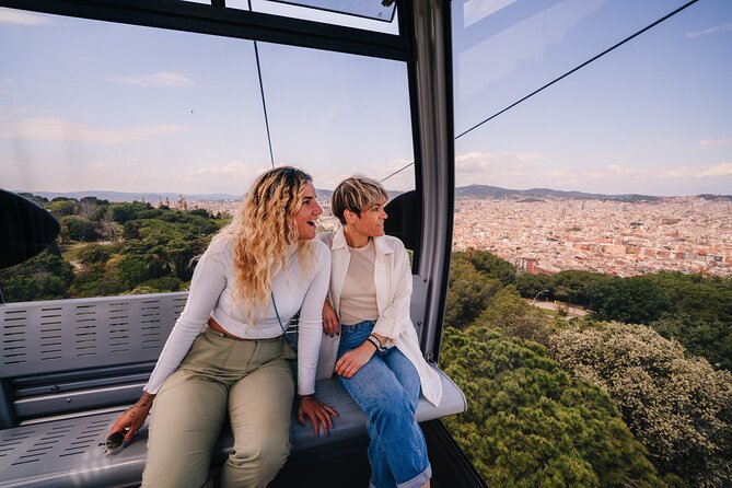 Barcelona E-Bike, Cable Car & Boat - The Montjuïc funicular and cable car