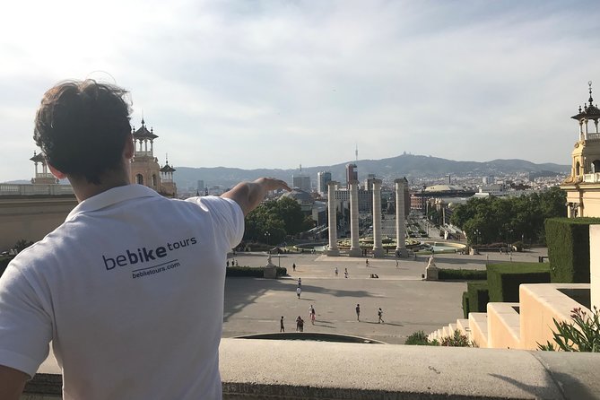 Barcelona E-Bike Guided Tour with Montjuic Hill - Montjuïc begins at the Poble-sec viewpoint
