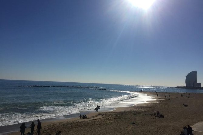 Barcelona Evening Small Group Bike Tour with Cava | with Private Option - Riding through the Olympic Village and Sant Marti