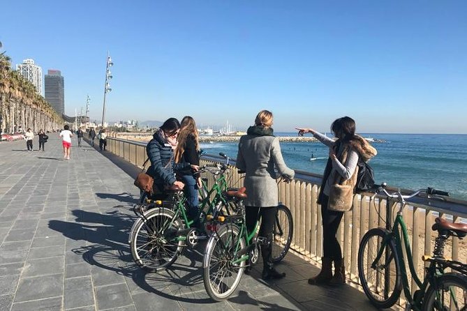 Barcelona Evening Small Group Bike Tour with Cava | with Private Option - Mercat del Born and the buried Ribera district