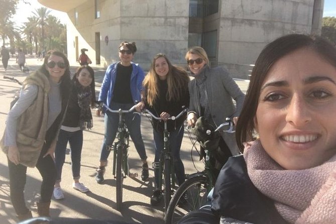 Barcelona Evening Small Group Bike Tour with Cava | with Private Option - Cava, tapas, and the social finish