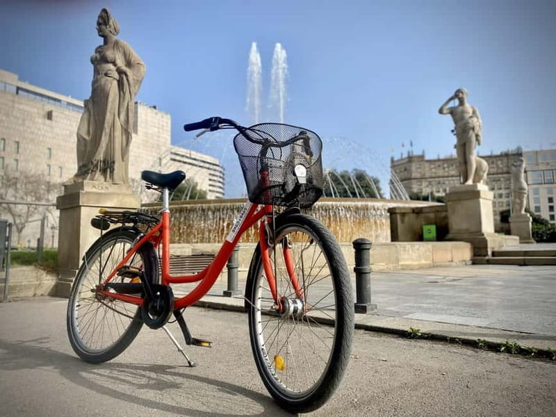 Barcelona: Full-Day Bike/E-Bike Rental with Helmet and Lock - Gaudí sights and the Sagrada Familia