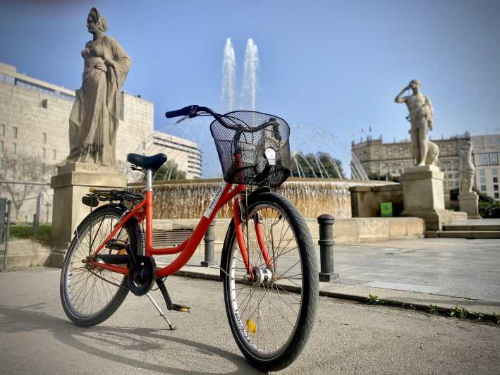 Barcelona: Full-Day Bike/E-Bike Rental with Helmet and Lock - Montjuïc requires a little planning