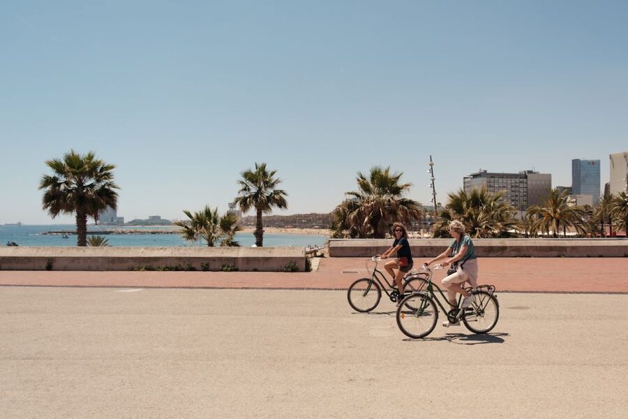 Barcelona: Guided Bike or E-Bike City Tour - Eixample streets and a ride toward the sea