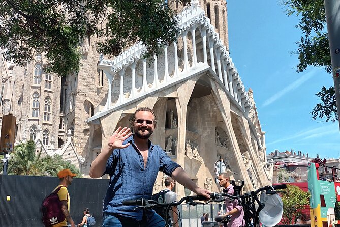 Barcelona Highlights Bike Tour - Port Vell, Las Ramblas, and the Columbus monument