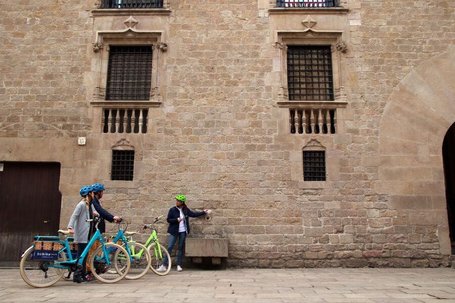 Barcelona: Montjuic Hill E-Bike Tour - Pedró Square, El Raval, and the Gothic Quarter