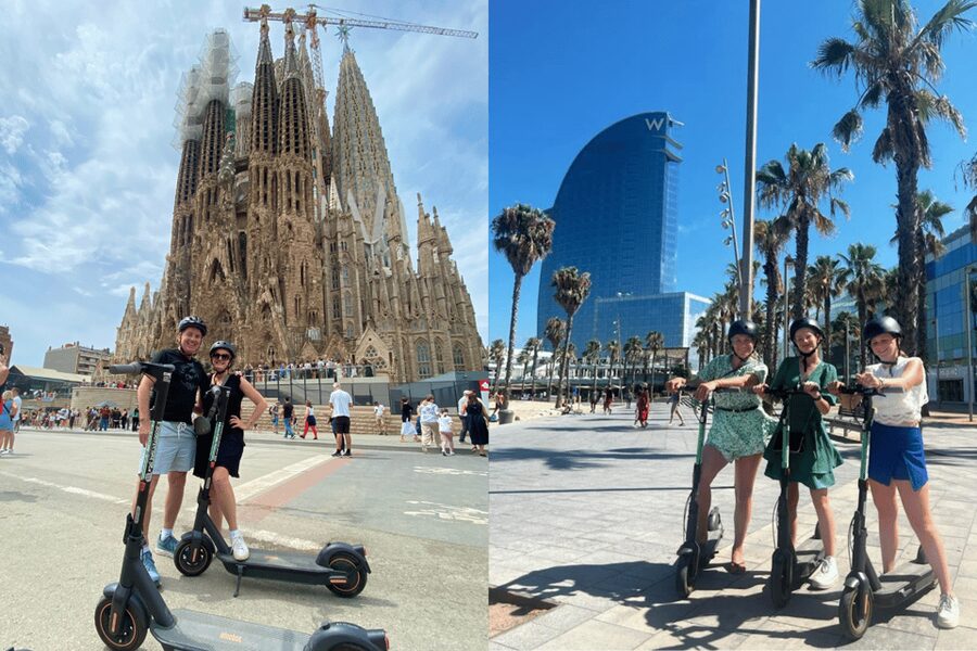 Barcelona: Sagrada Familia Electric Scooter or Bike Tour - Casa Batlló and Gaudí’s Modernisme