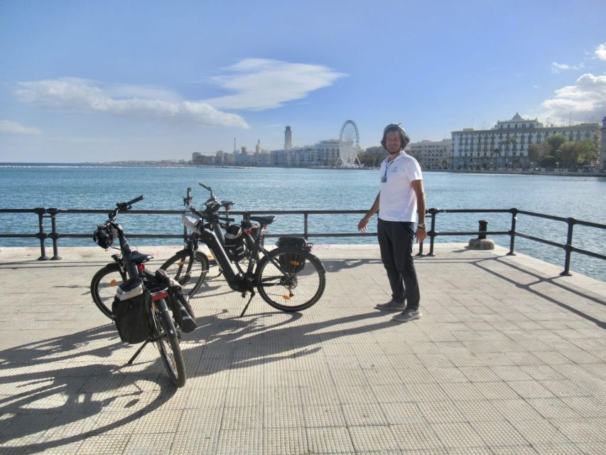 Bari: Guided e-bike tour of seafront & old town - Riding Bari’s open waterfront