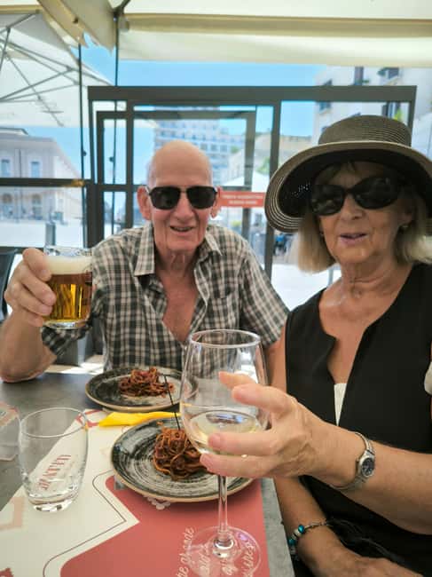 Bari Street Food Tour by Bike - Octopus Bread at a Traditional Rotisserie
