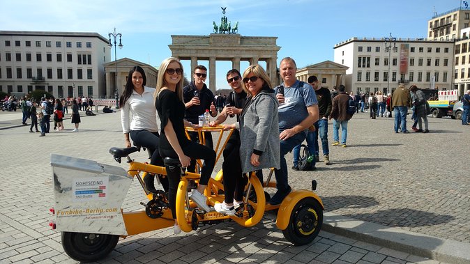 Berlin : Guided Private Sightseeing Tours with Funbikes, Teambikes - Checkpoint Charlie and Gendarmenmarkt