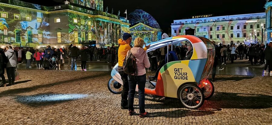 Berlin: Illuminated Berlin by Bike Taxi - Key points about the Berlin bike taxi tour