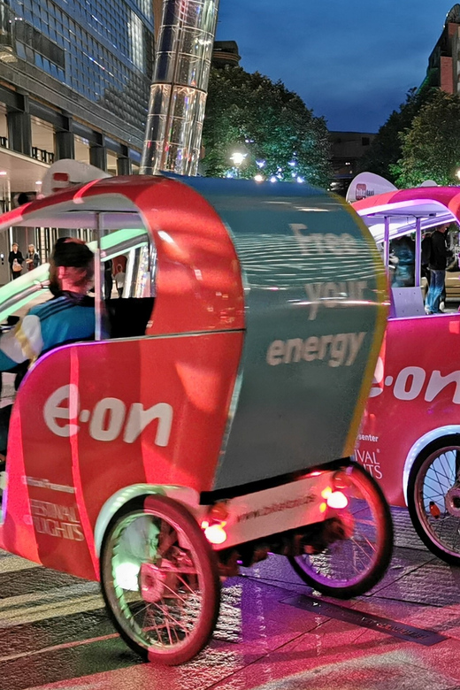 Berlin: Illuminated Berlin by Bike Taxi - A private ride that adapts to your evening