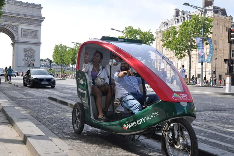 Best of Paris Private Rickshaw bike Tour with guide - What this Paris rickshaw tour is really like