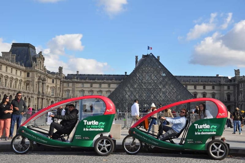 Best of Paris Private Rickshaw bike Tour with guide - Traffic, closures, and the limits of the route