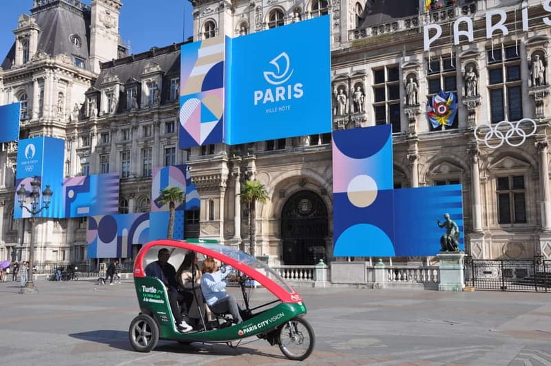 Best of Paris Private Rickshaw bike Tour with guide - The Left Bank: Sorbonne, Panthéon, and Luxembourg Gardens