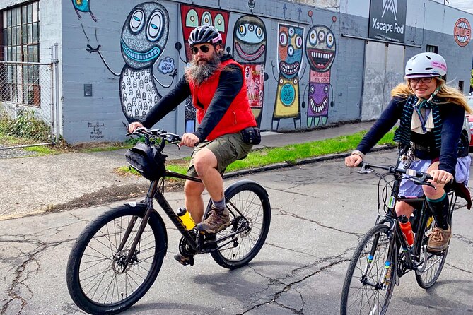 Bike Around Portland Oregon: Art, Culture, Bridges, Poetry - A doughnut, pastry, or ice cream break