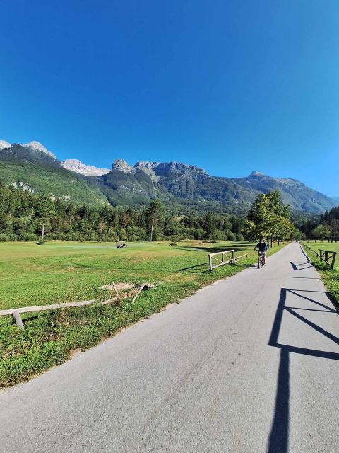 Bike Through Narnia: Waterfalls & Filming Location Bike Tour - Riding through the Soča Valley and villages