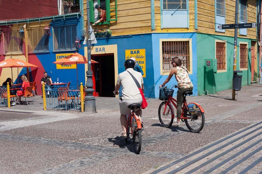 Bike Tour: Buenos Aires to the South - Caminito and La Boca’s bright public face