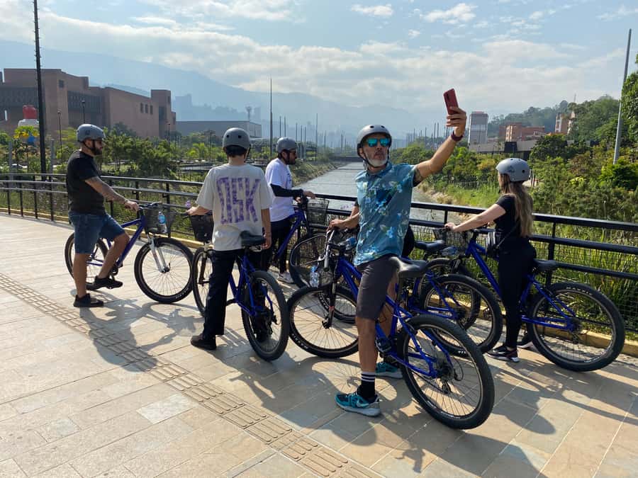 Bike Tour Medellin with Snacks and Local Beer - Starting at San Joaquin Church
