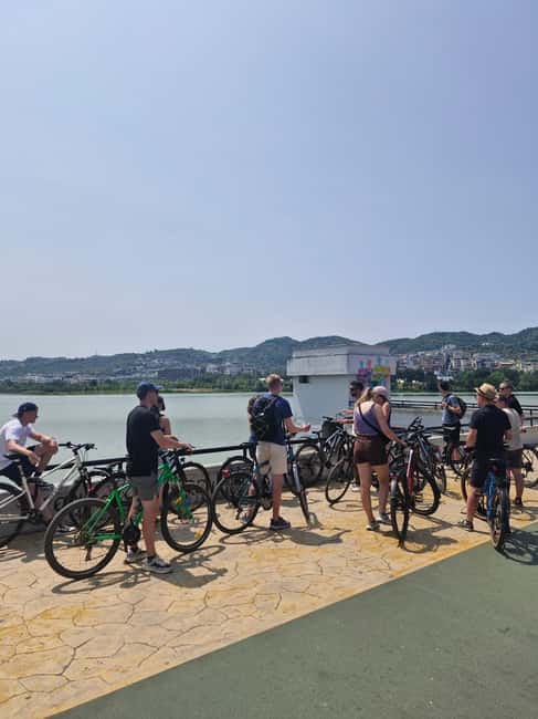 Bike Tour Tirana Highlights - Mother Teresa Square and the southern part of the city