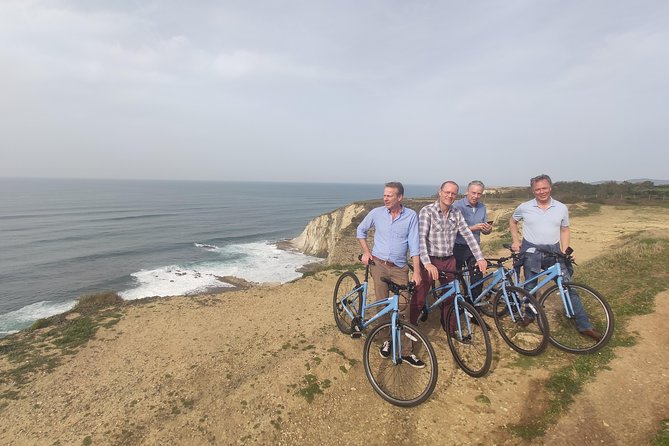 Bike tour with Pintxos & Drinks in Getxo (Scenic Bilbao Seaside) - Coastal views, cliffs, and the Vizcaya Bridge