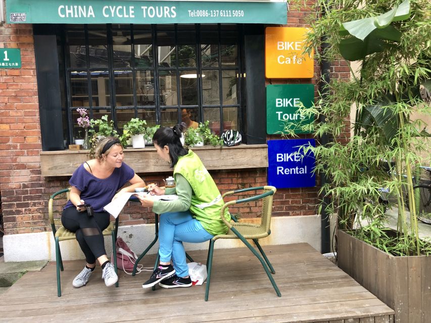 Biking Real Shanghai& Tea Tasting Experience - Starting at the Garden Hotel on Maoming Road