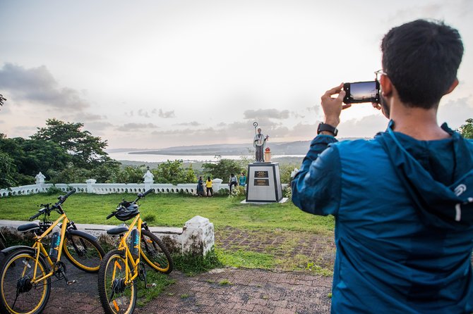 BLive Electric Bike Tours – Discovery of Divar Island - Climbing to Our Lady of Piety Church