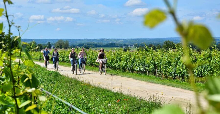 Bordeaux Backcountry E-Bike Tour with Lunch & Wine Tasting - Key points at a glance