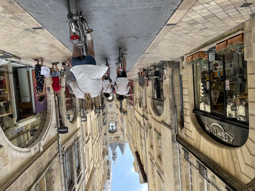 Bordeaux: Historic Center & Chartrons District Bike Tour - Crossing Pont de Pierre to the right bank