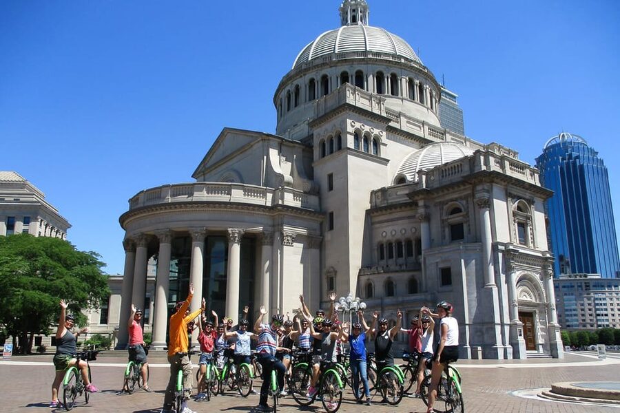 Boston: 2.5-Hour City View Bike Tour - The Rose Kennedy Greenway and downtown