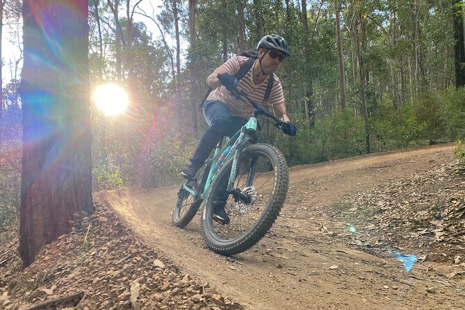 Brisbane Electric Mountain Bike Experience Tour - Riding the Gap Creek trails