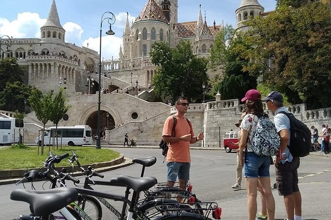 Budapest Bike Ride - Buda Castle Garden and the climb to Castle Hill