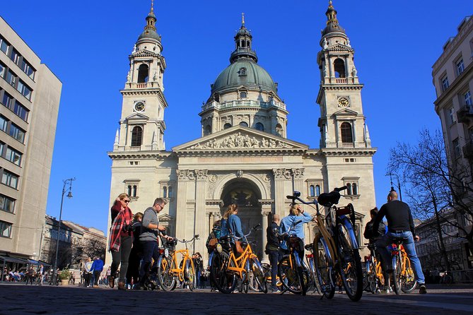 Budapest Bike Tour - Parliament and the Danube view