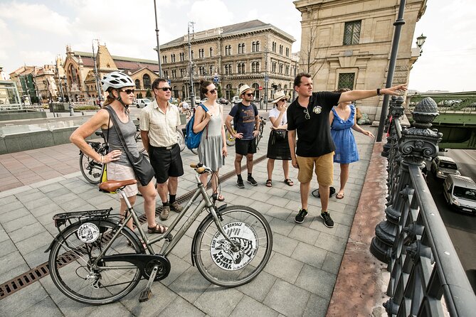 Budapest Bike Tour - The Chain Bridge and Margaret Bridge