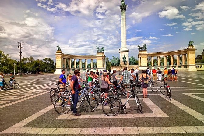 Budapest Bike Tour with Hungarian Goulash - City Park, Vajdahunyad Castle, and Széchenyi Baths