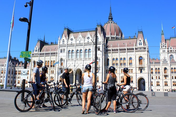 Budapest E-bike Tour - Parliament and the Danube views