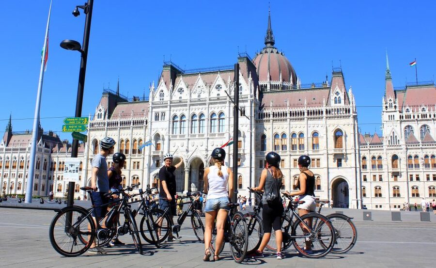 Budapest: Guided City Tour by E-Bike - Starting near the Opera House and heading up Andrassy Avenue