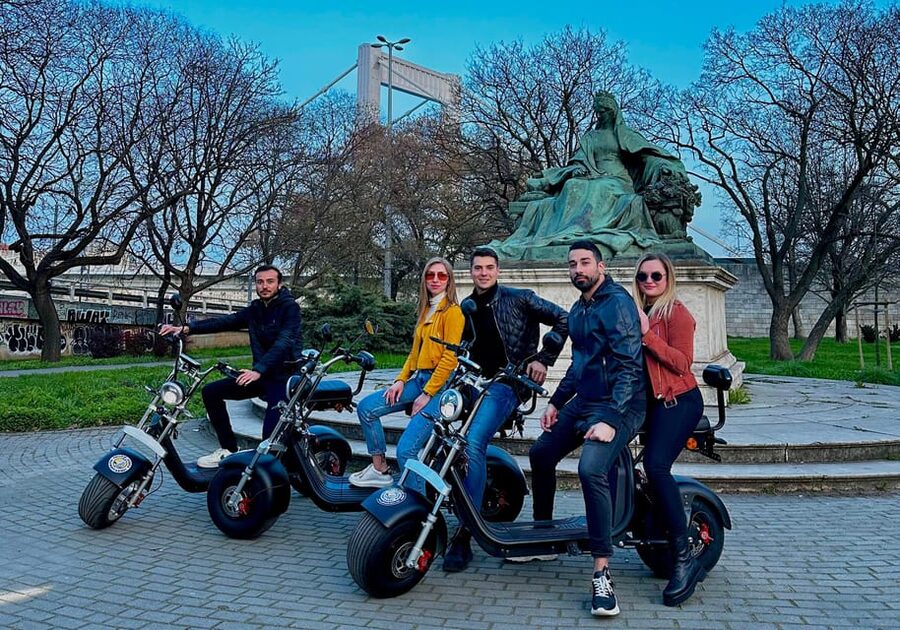 Budapest: Monster Bike Roller Guided City Tour - Parliament and Shoes on the Danube Bank