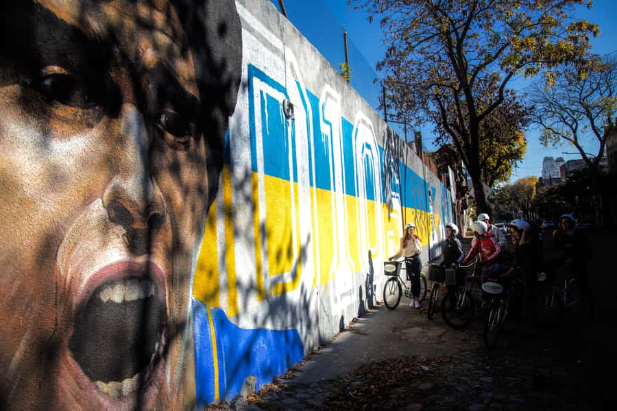 Buenos Aires: Full Day Bike Tour with Lunch - La Boca, La Bombonera, and Caminito