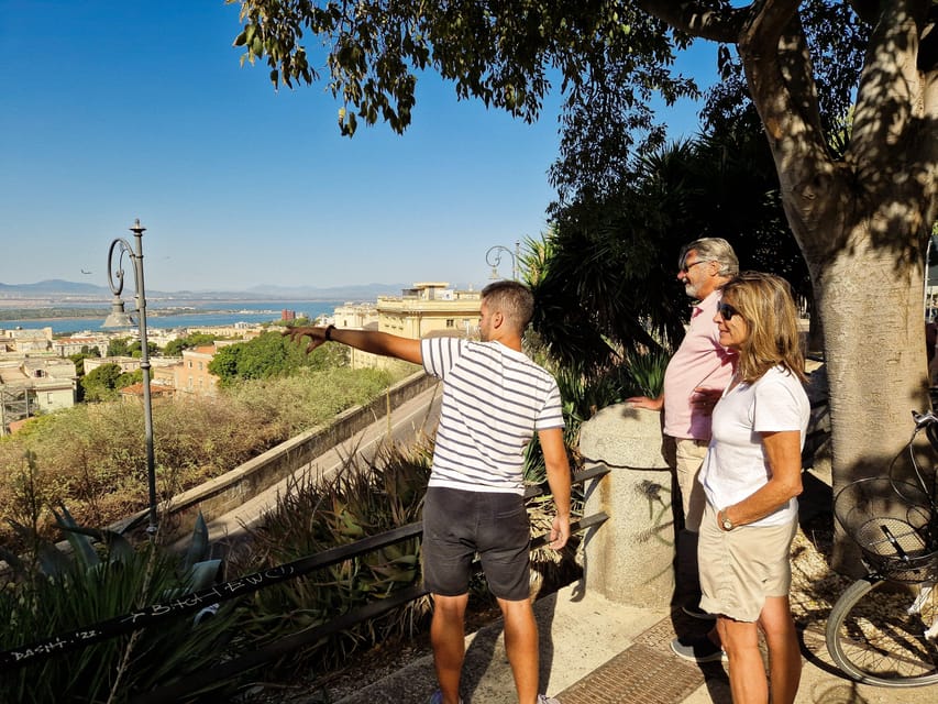 Cagliari: 2-Hour Guided E-Bike Tour with Coffee - Villanova and its flower-filled streets